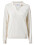 vit stickad tröja med krage för dam från ellos collection