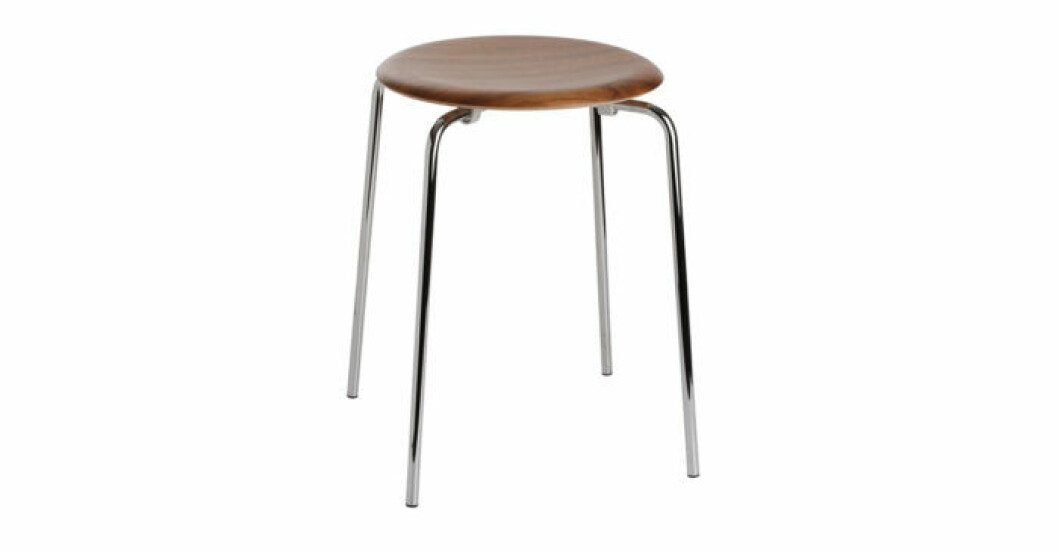 Trendig och tidlös pall från Fritz Hansen