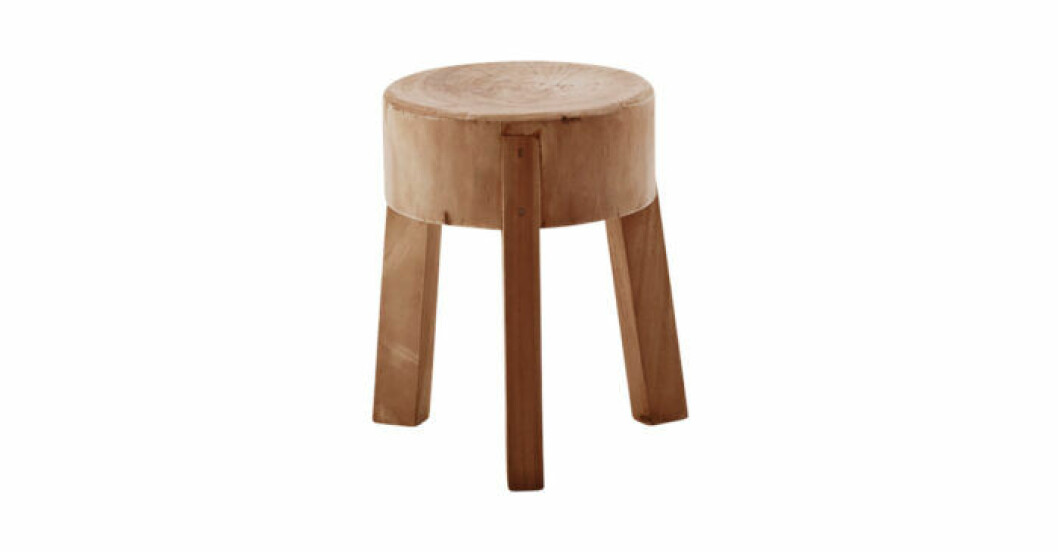 Trendig träpall från Sika design