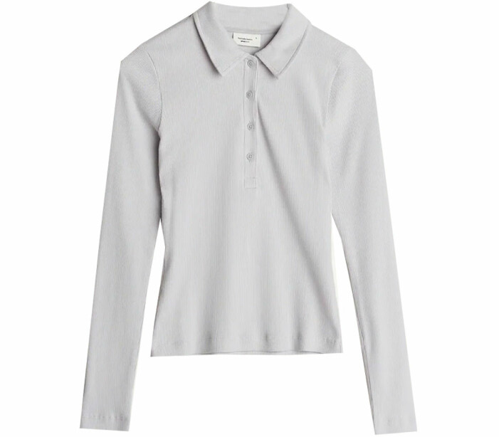 tröja med krage gina tricot