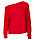 Trendiga färger 2021: röd stickad tröja