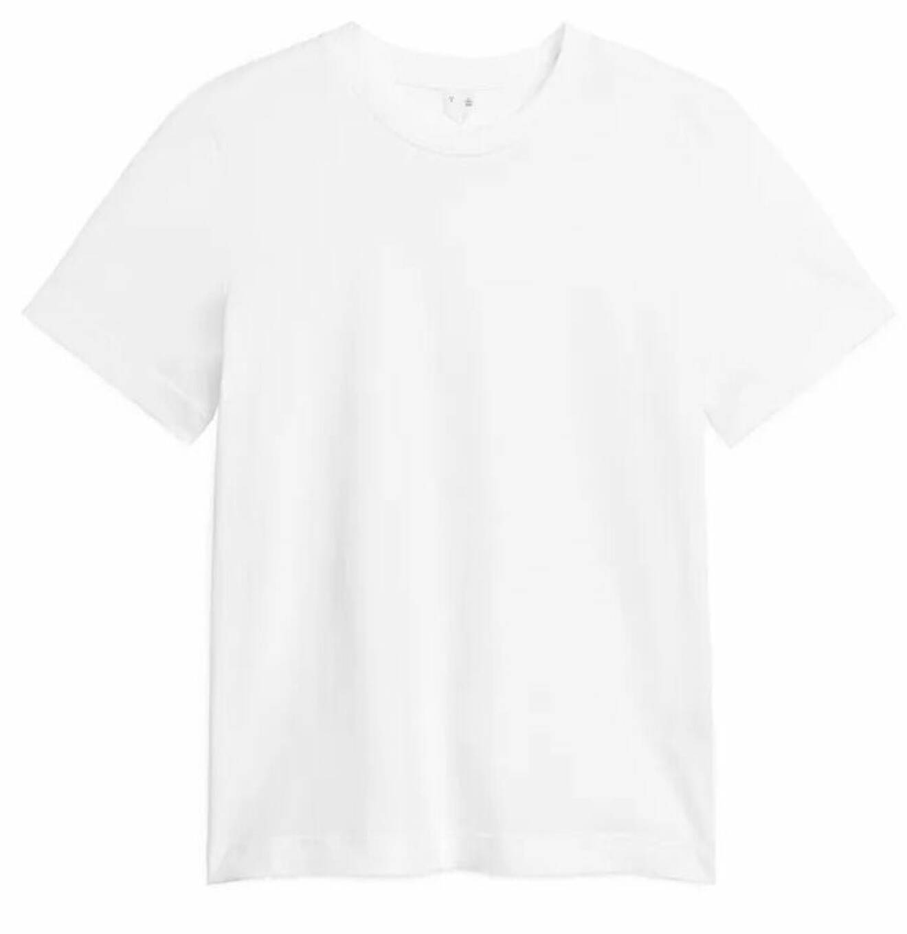 vit bas t-shirt från Arket för dam 2023