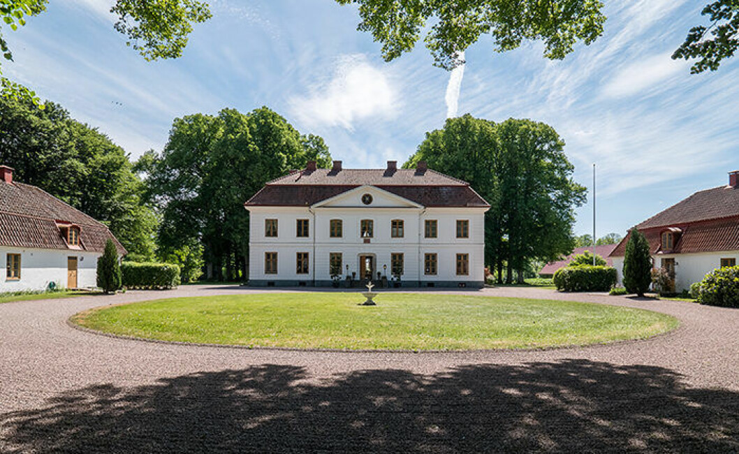 Foto: Skeppsholmen Fastighetsmäkleri Tullesbo slott var en av de mest klickade på Hemnet 2018