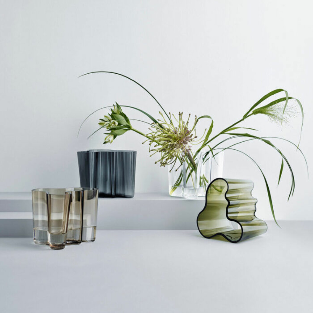 alvar aalto vas tulpaner linnefärgad