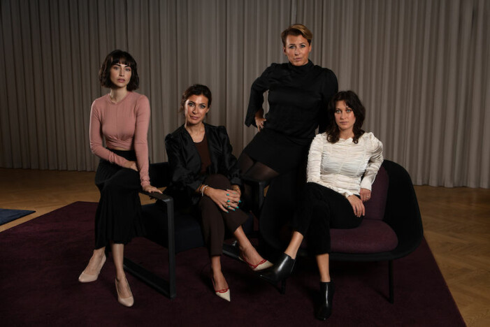 Hannah, Amanda, Dilan Gwyn och Julia Ragnarsson