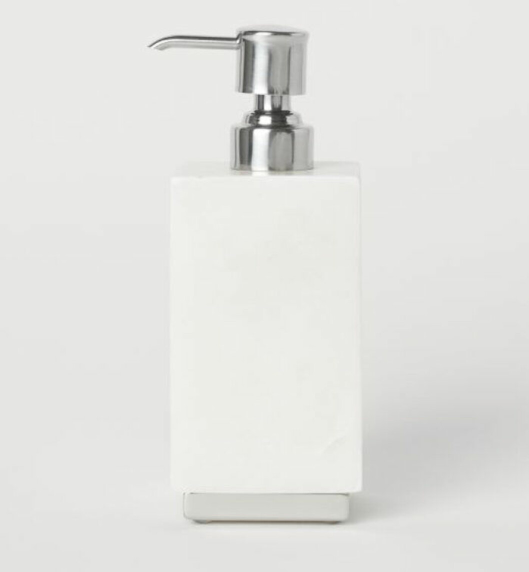 tvålpump i marmor från h&m home