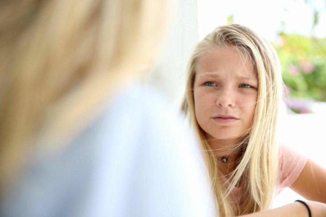 En öppen dialog är nyckeln till att våga misslyckas. tweenie pratar med mamma, självkänsla