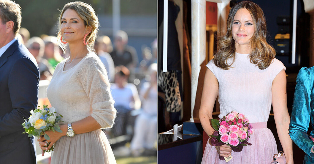 Madeleine och Sofia tyllkjol