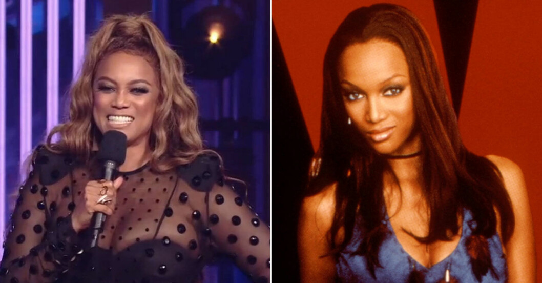 Tyra Banks, nu och då.