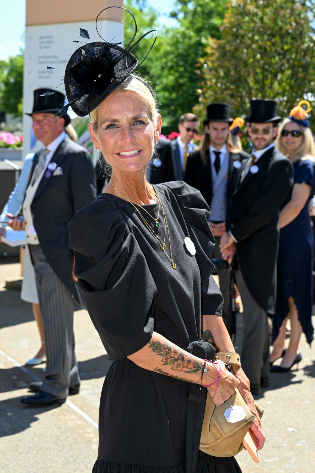 Ulrika Jonsson på Royal Ascot, 2022.