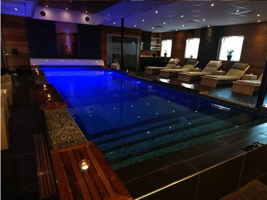 Pool och relaxavdelning Umeå Spa