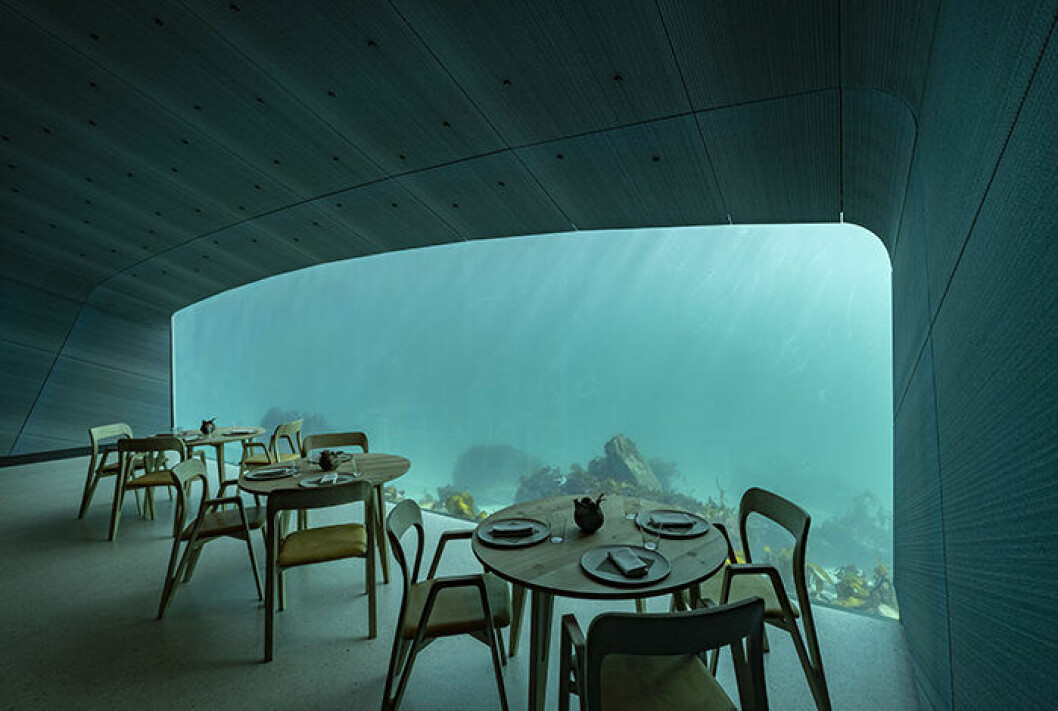 Undervattensrestaurangen Under i Norge