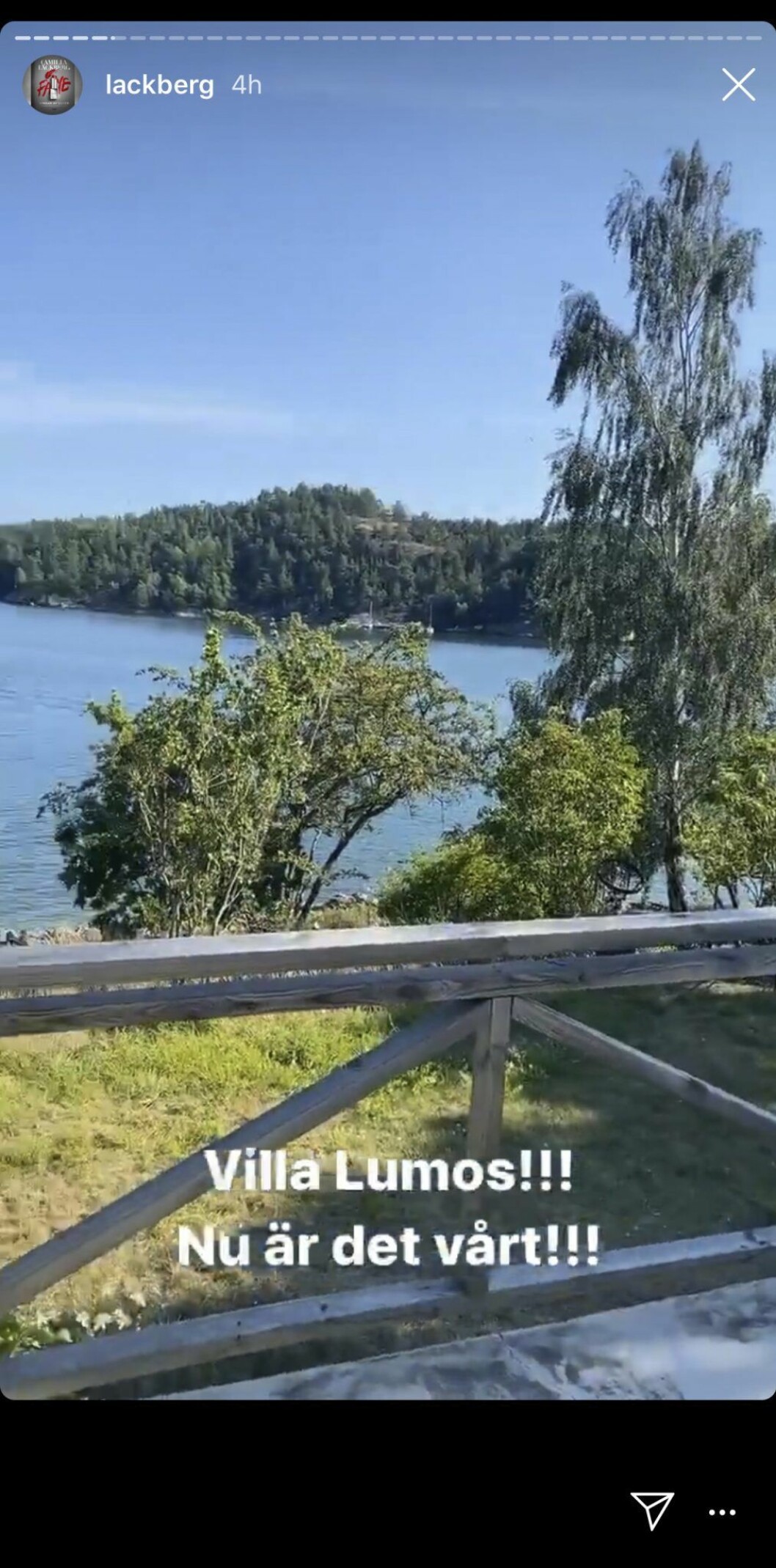 Läckberg nytt hus