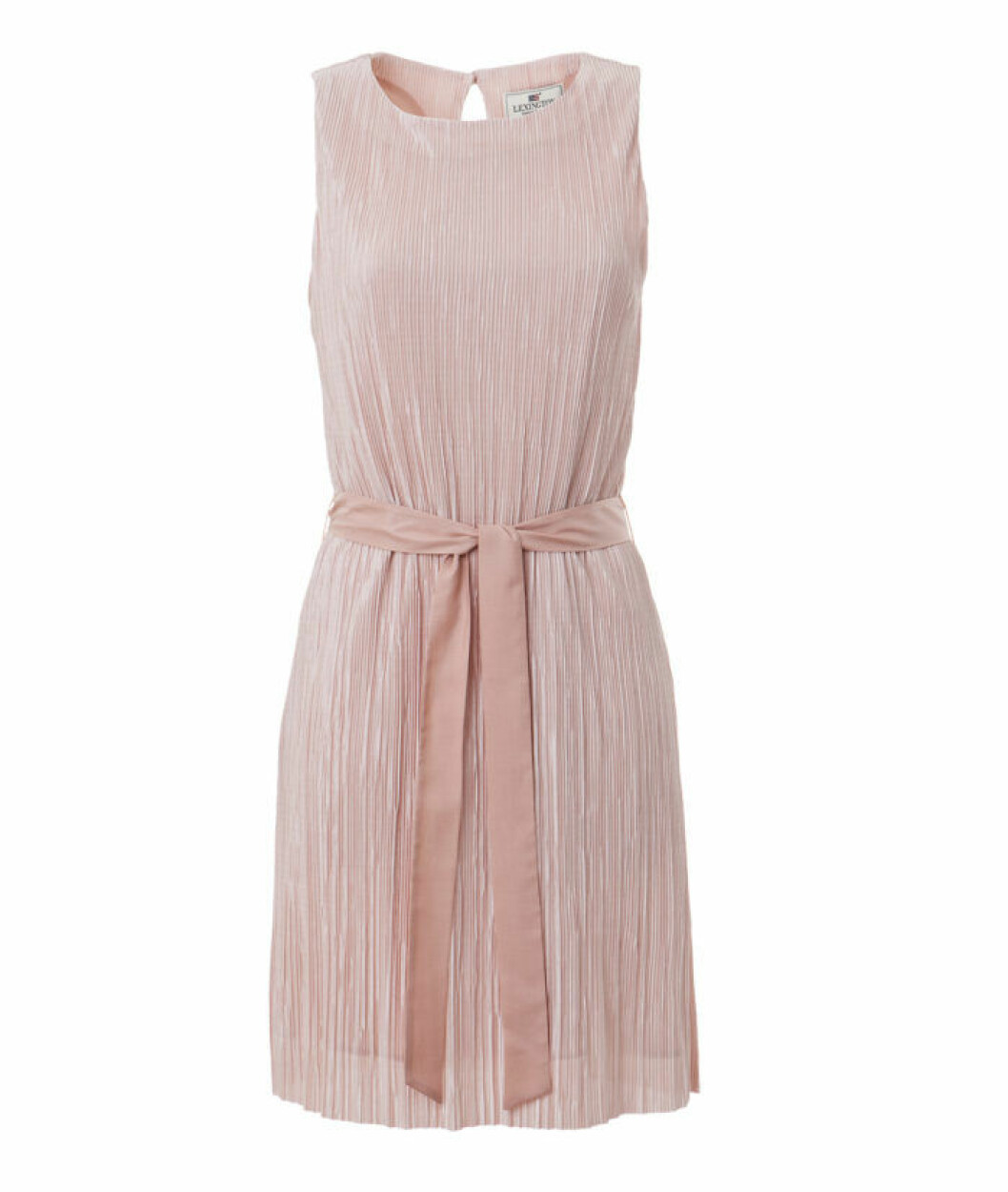 VALENTINA-PLISSE-DRESS-PINK
