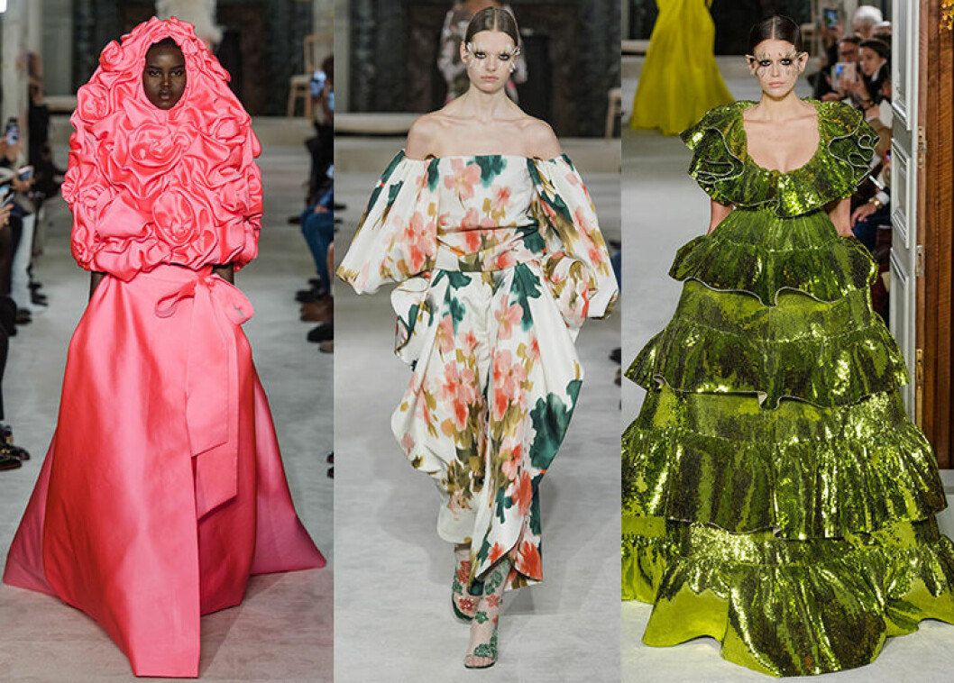 valentino couture show
