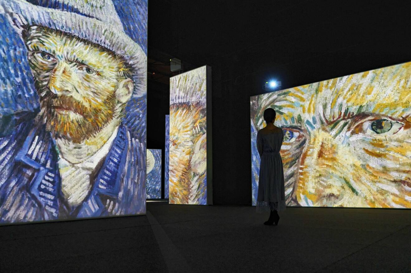 Van Gogh Alive – The Experience på Fyrishov i Uppsala.