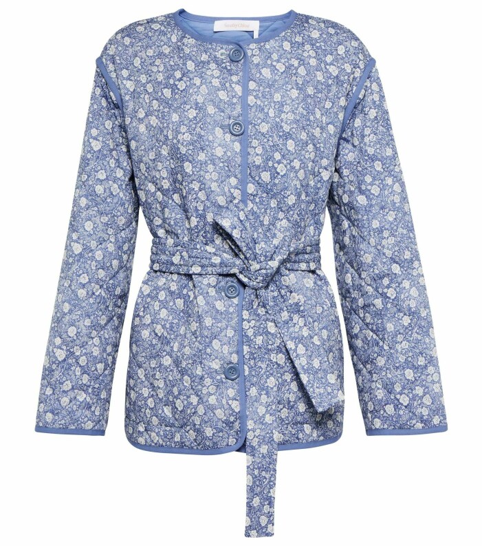 Jacka i bomull, XS–XL, 3 800 kr, See by Chloé/Mytheresa.com. <a target="_blank" rel="nofollow" href="https://apprl.com/al/7Y8g/">Klicka på bilden för att komma direkt till jackan</a>. Vårjacka från Chloé/Mytheresa.com