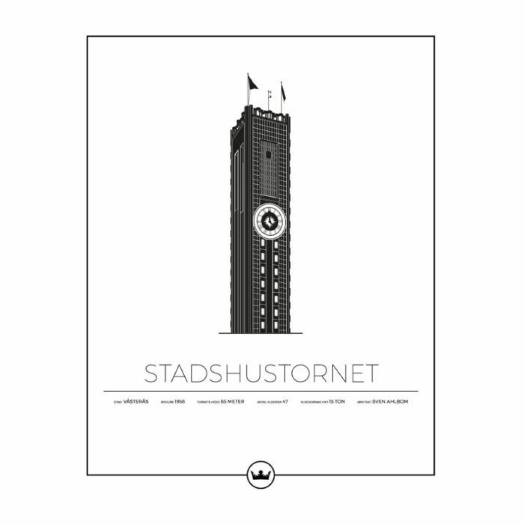 Tavla med västeråsmotiv