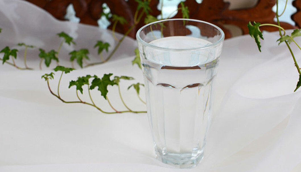Ställ gärna ut ett vattenglas eller en skål över ett element under vintern. När vattnet dunstar höjs luftfuktigheten i rummet. Foto: Shutterstock Ställ gärna ut ett vattenglas eller en skål över ett element under vintern. När vattnet dunstar höjs luftfuktigheten i rummet. Foto: Shutterstock
