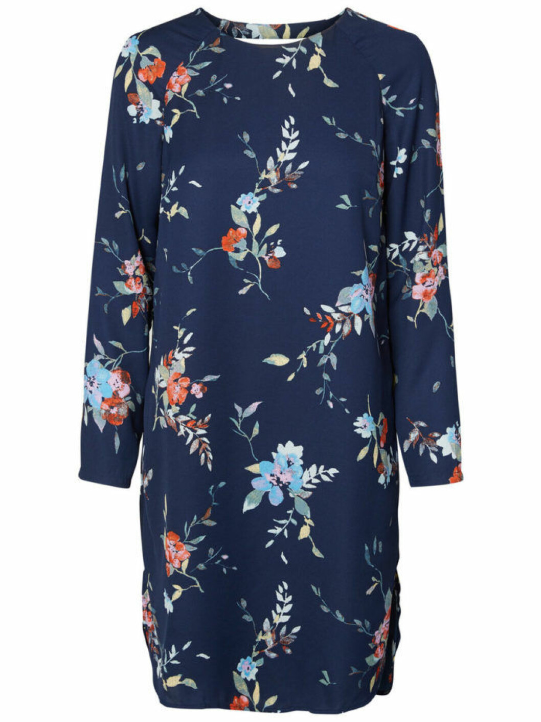 klanning-rak-blommor-vero-moda