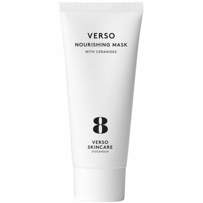 ansiktsmask från verso