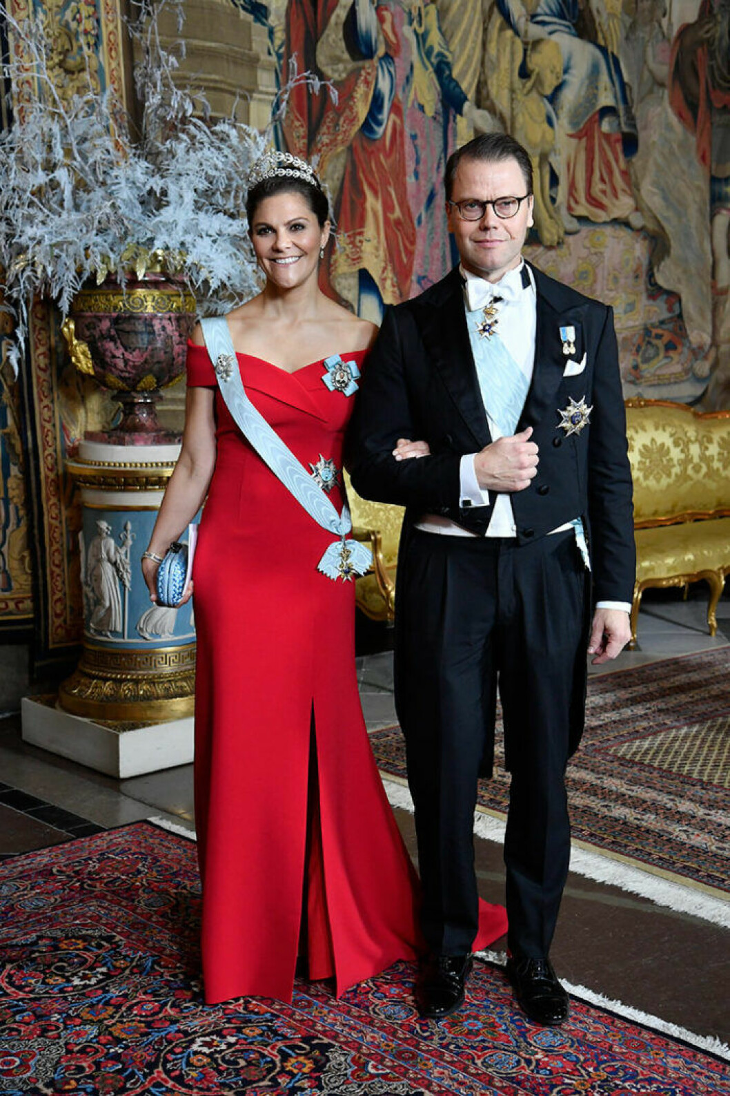 kronprinsessan victoria nobel middag slottet