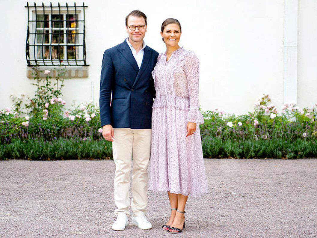 Prinsessan Victoria i klänning från Zadig & Voltaire.