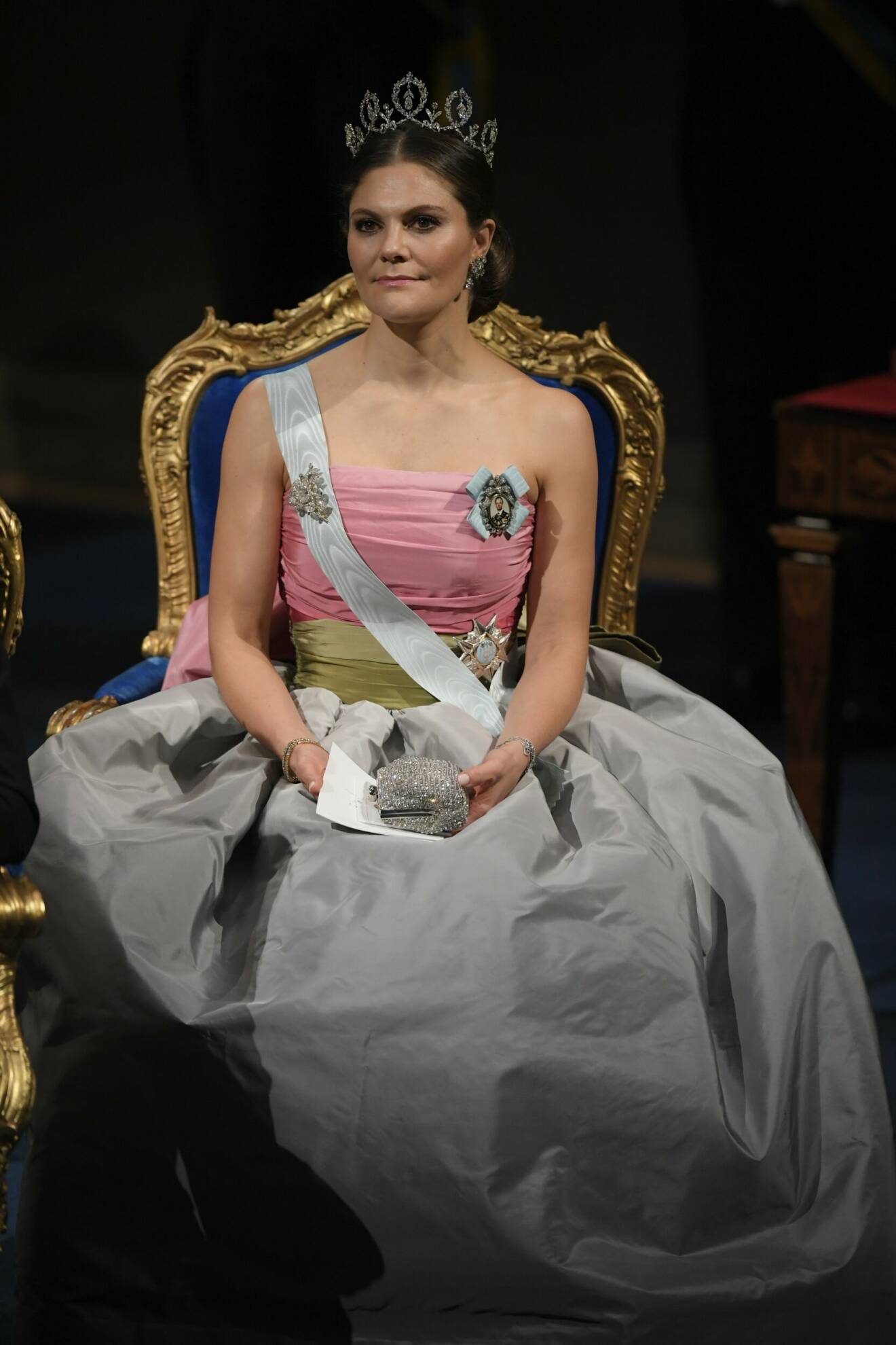 Kronprinsessan Victoria, nobelprisutdelningen 2018.