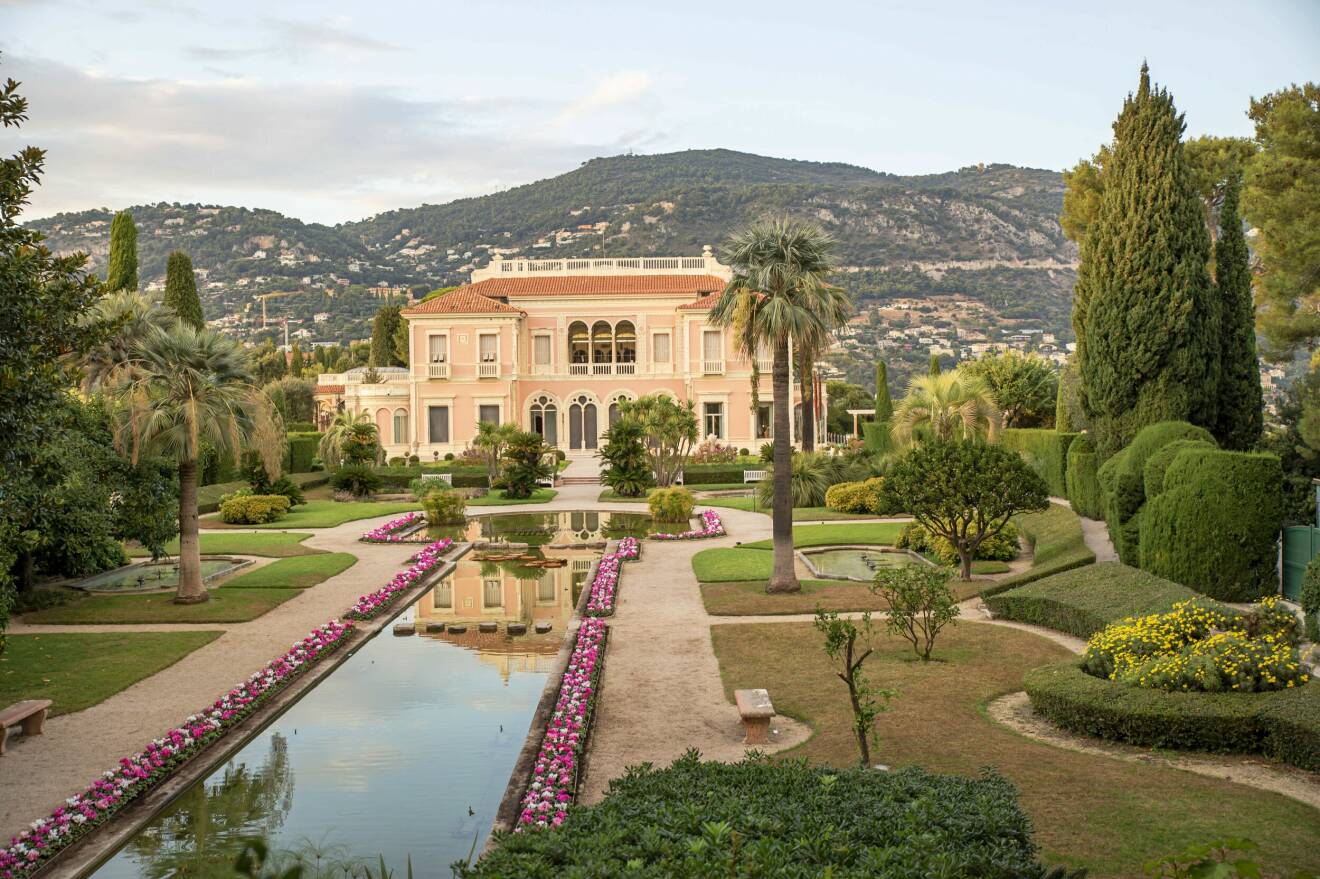 Villan Ephrussi de Rothschild, strax utanför Nice.