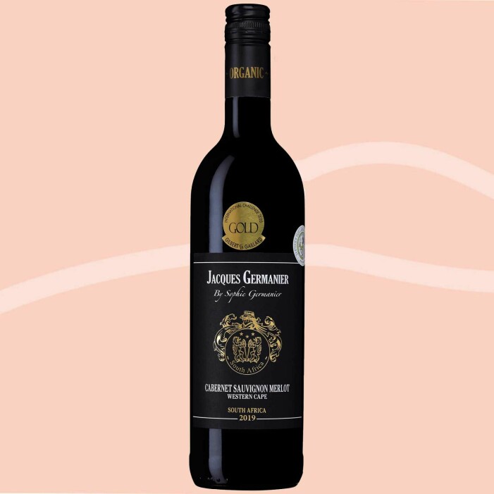 Vinföretaget startades på 70-talet av pappa Jacques och dotter Sophie tog sedan över styret. Jacques Germanier Cabernet Sauvignon Merlot, 2020