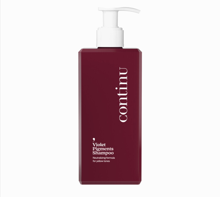 Violet Pigments Silver Shampoo från Continu