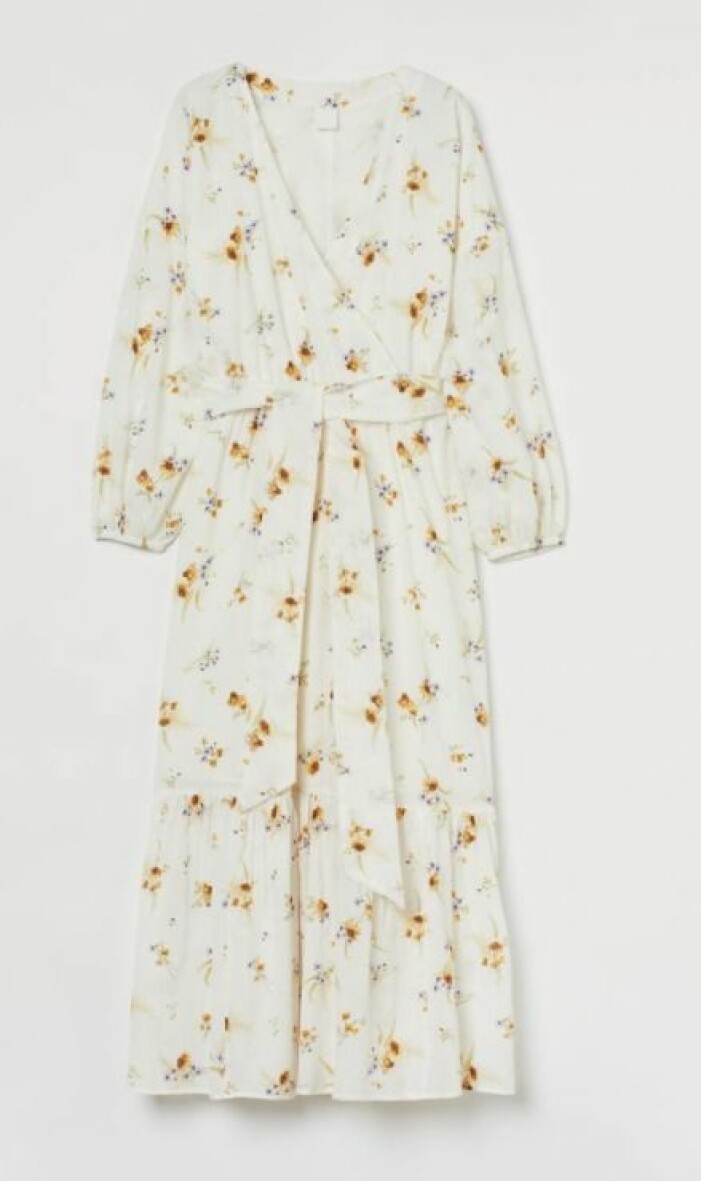 långklänning från H&M