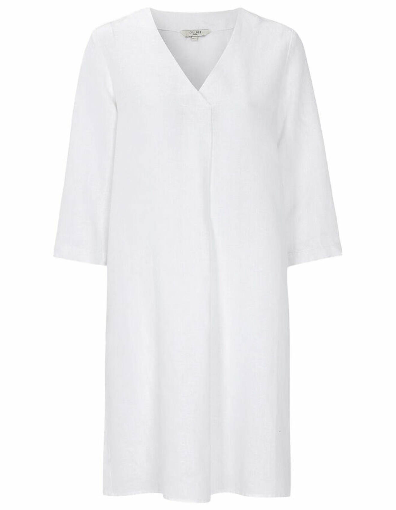 vit kort klänning med a-linjeform för dam från cellbes