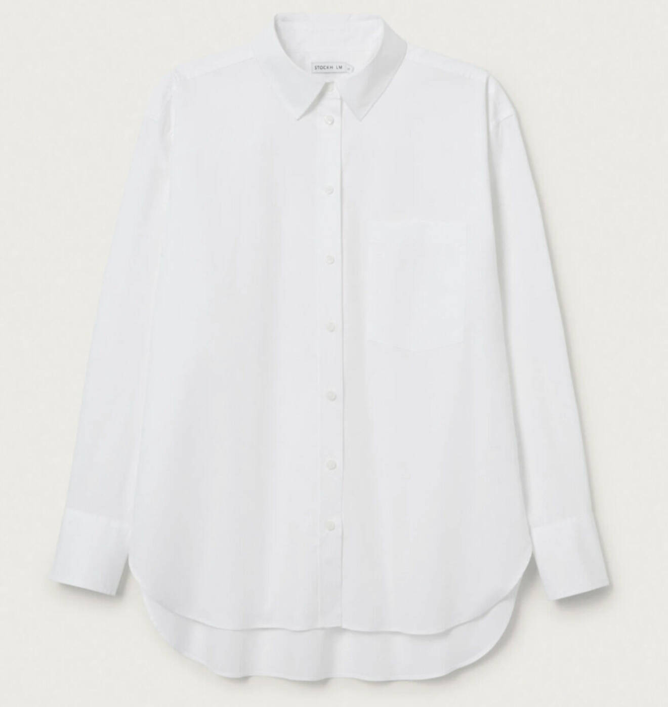 kapselgarderob vit skjorta
