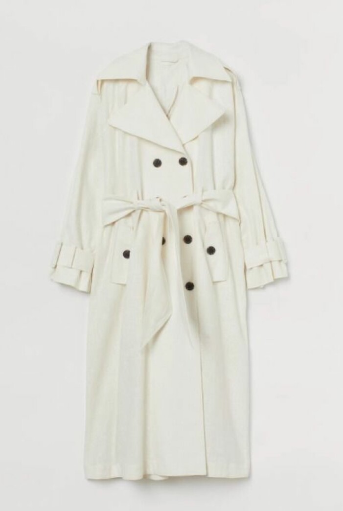 trenchcoat från H&M