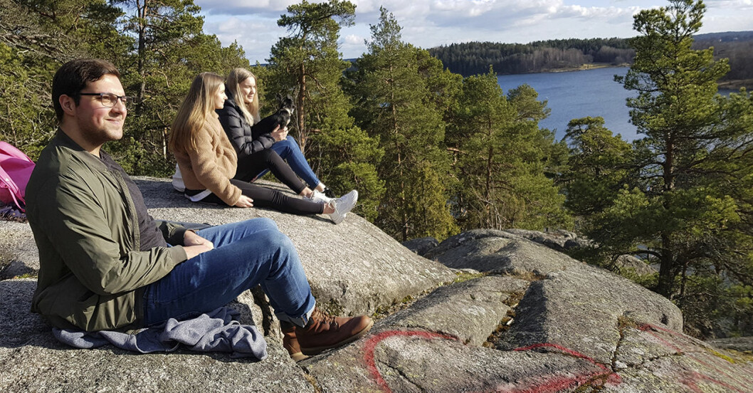 Vlad berättar att är stolt över att ha lärt sig svenska och skapat sig ett liv i Sverige. Foto: Privat