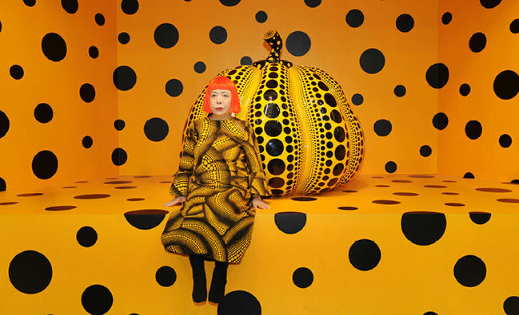 Porträtt Yayoi Kusama