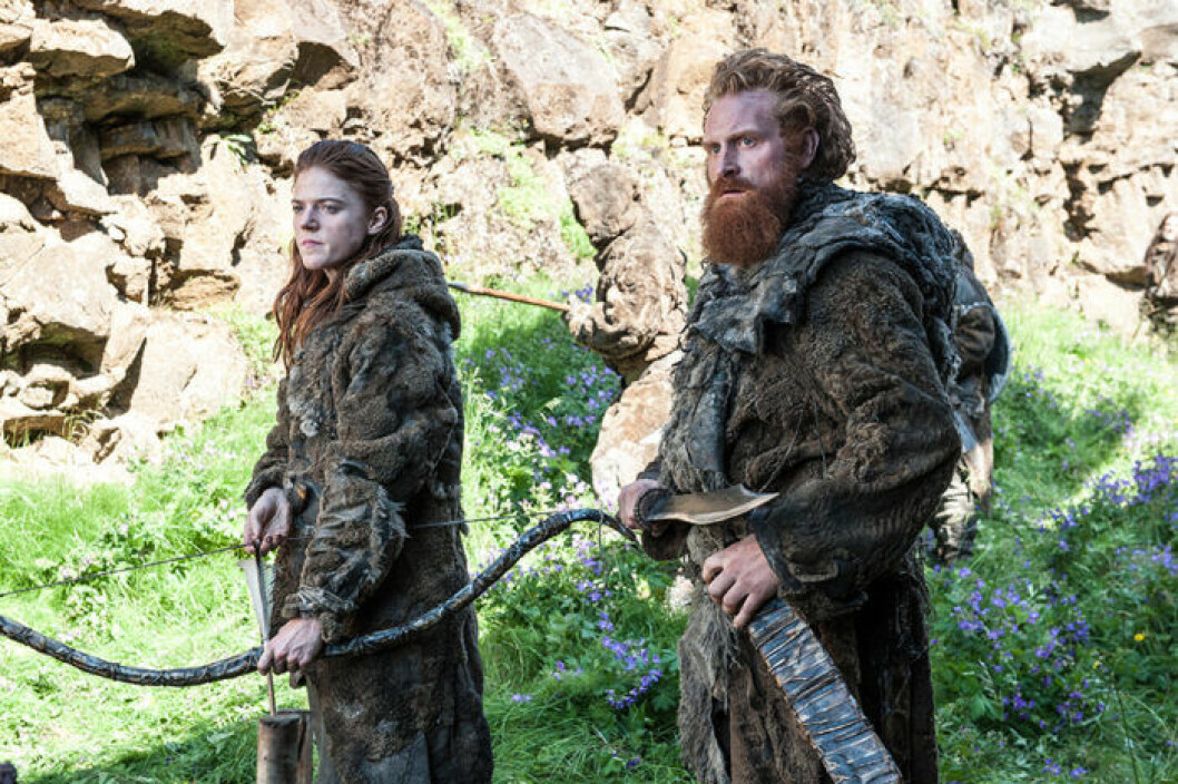 En bild på karaktären Ygritte från tv-serien Game of Thrones.