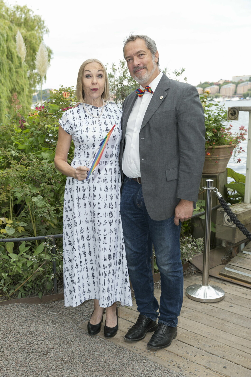Ylva Maria Thompson och Mats Granö 2021.