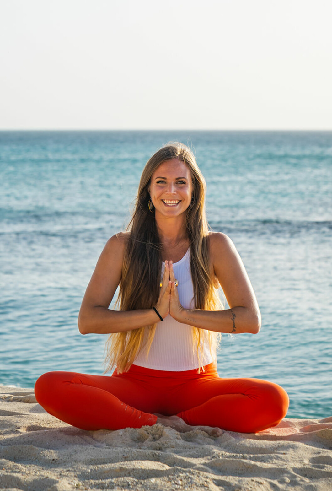 När hon var yngre var yogan mer av en fysisk grej för Rachel, men i dag handlar det framför allt om egentid och att hitta lugnet i vardagen. yoga