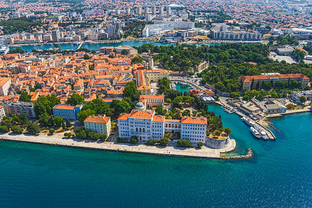 Foto: Shutterstock Zadar i Kroatien är en trendig stad 2019