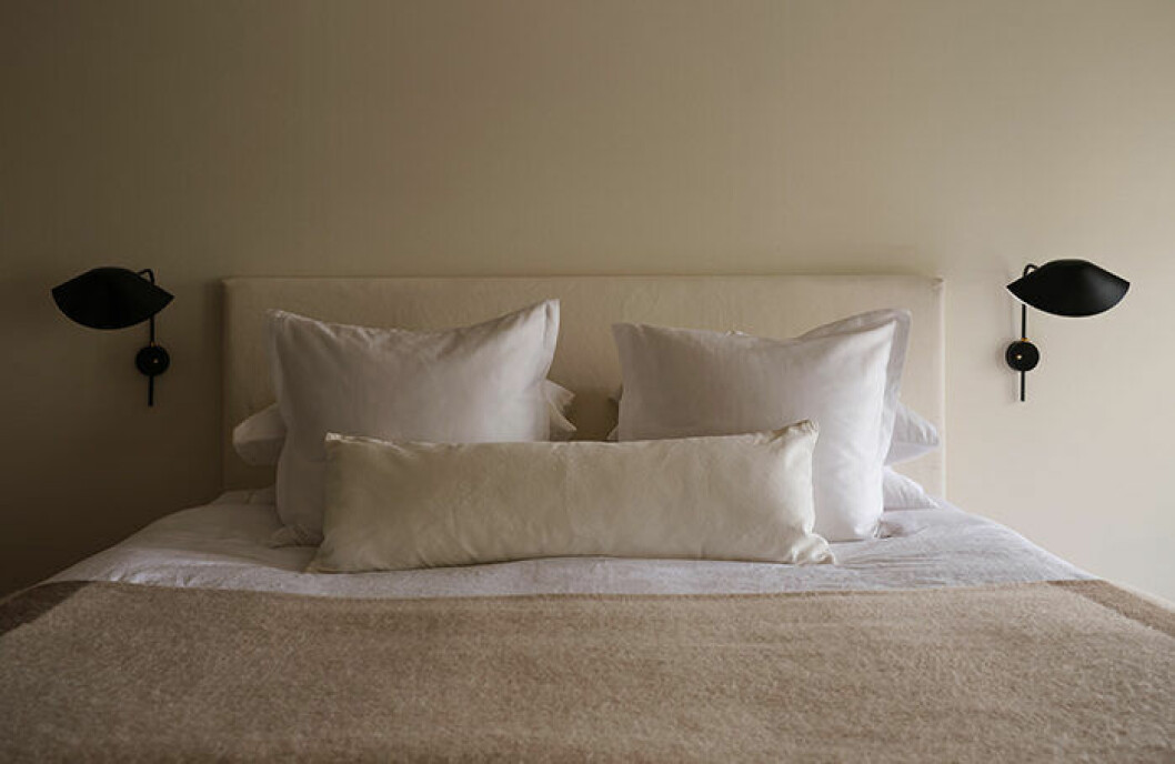 Beige nyanser i sovrummet hos Zara Home