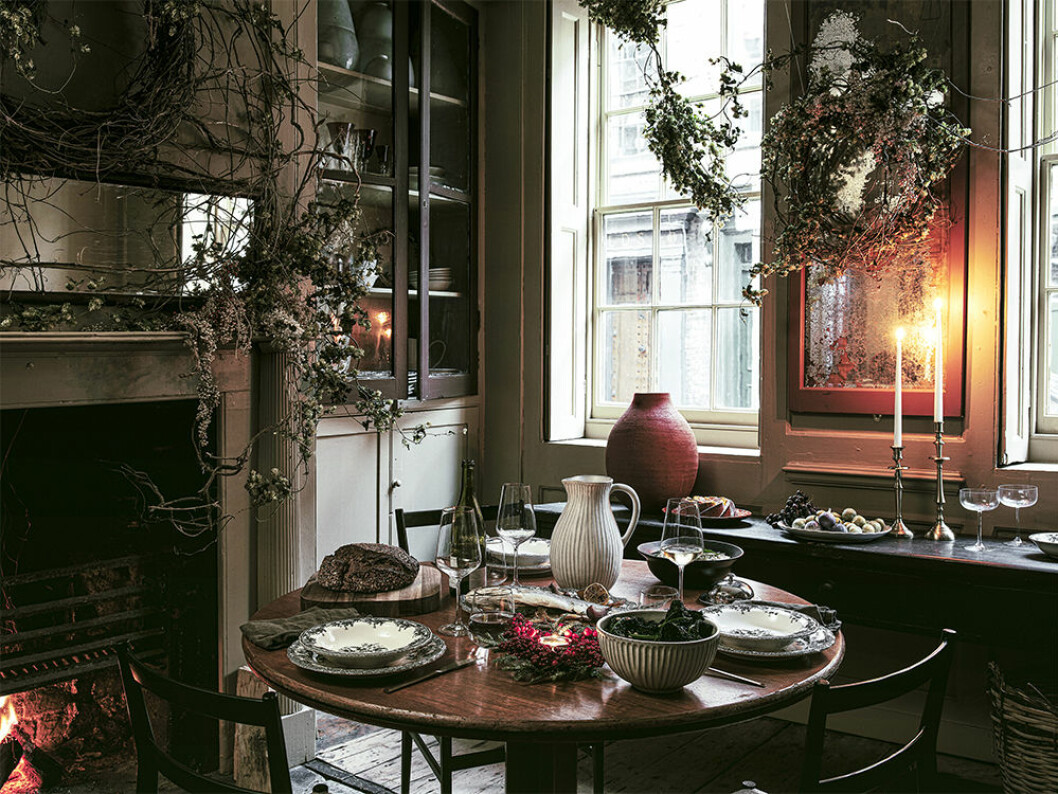 Juldukat bord hos Zara Home 2019