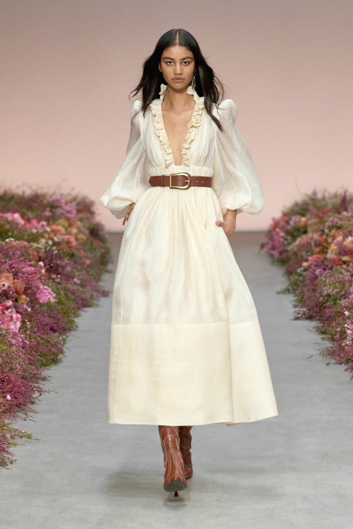 Zimmermann Zimmermann ss 21 vit klänning
